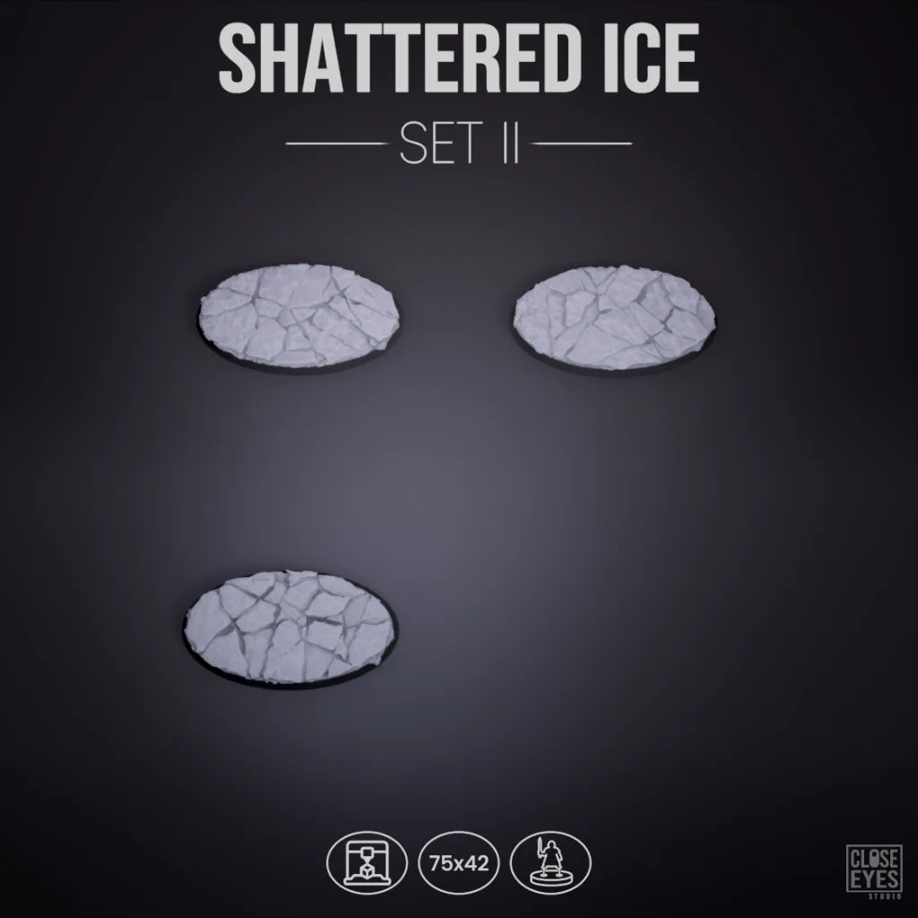 Snow and Ice Shattered Ice