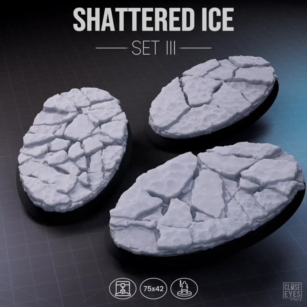 Snow and Ice Shattered Ice