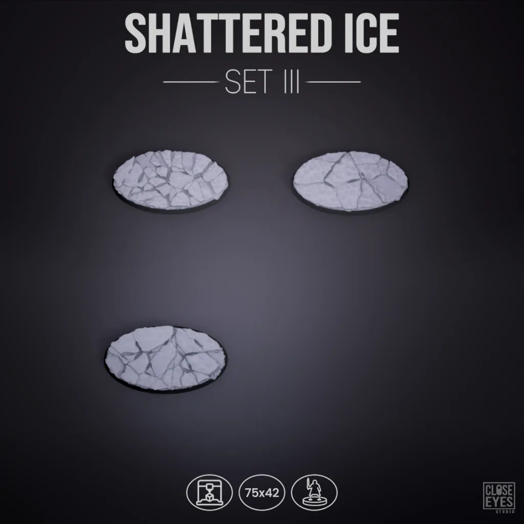 Snow and Ice Shattered Ice