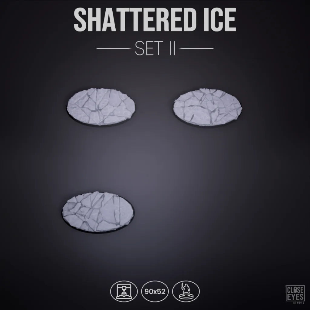 Snow and Ice Shattered Ice