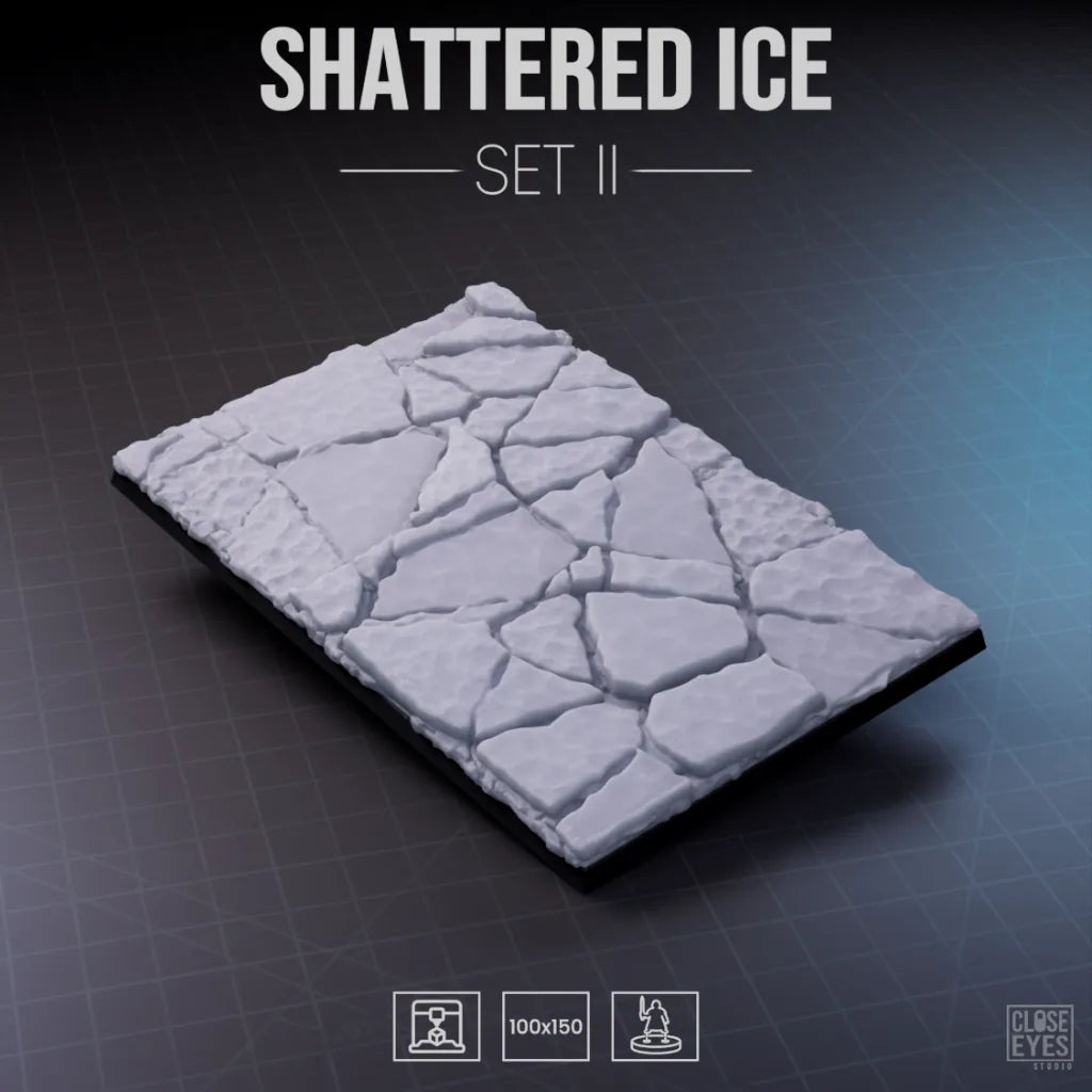 Snow and Ice Shattered Ice
