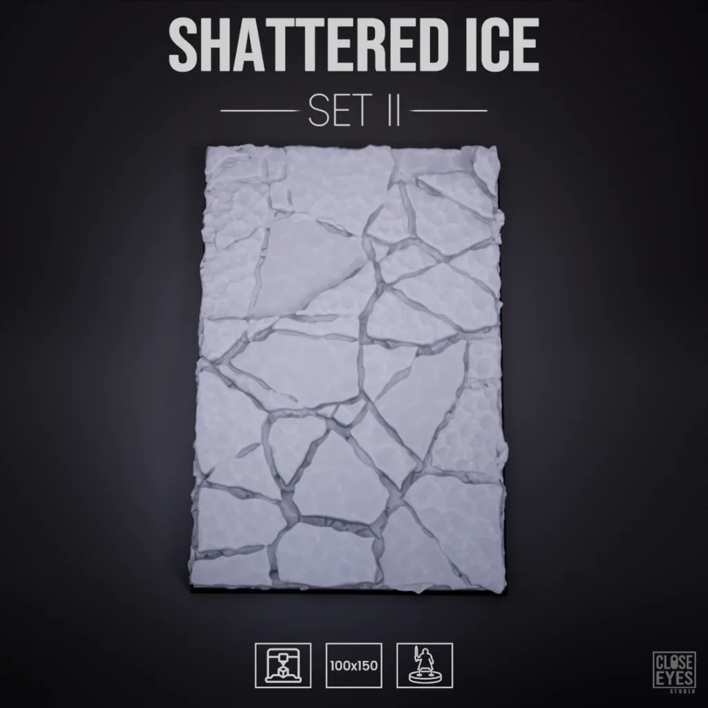 Snow and Ice Shattered Ice