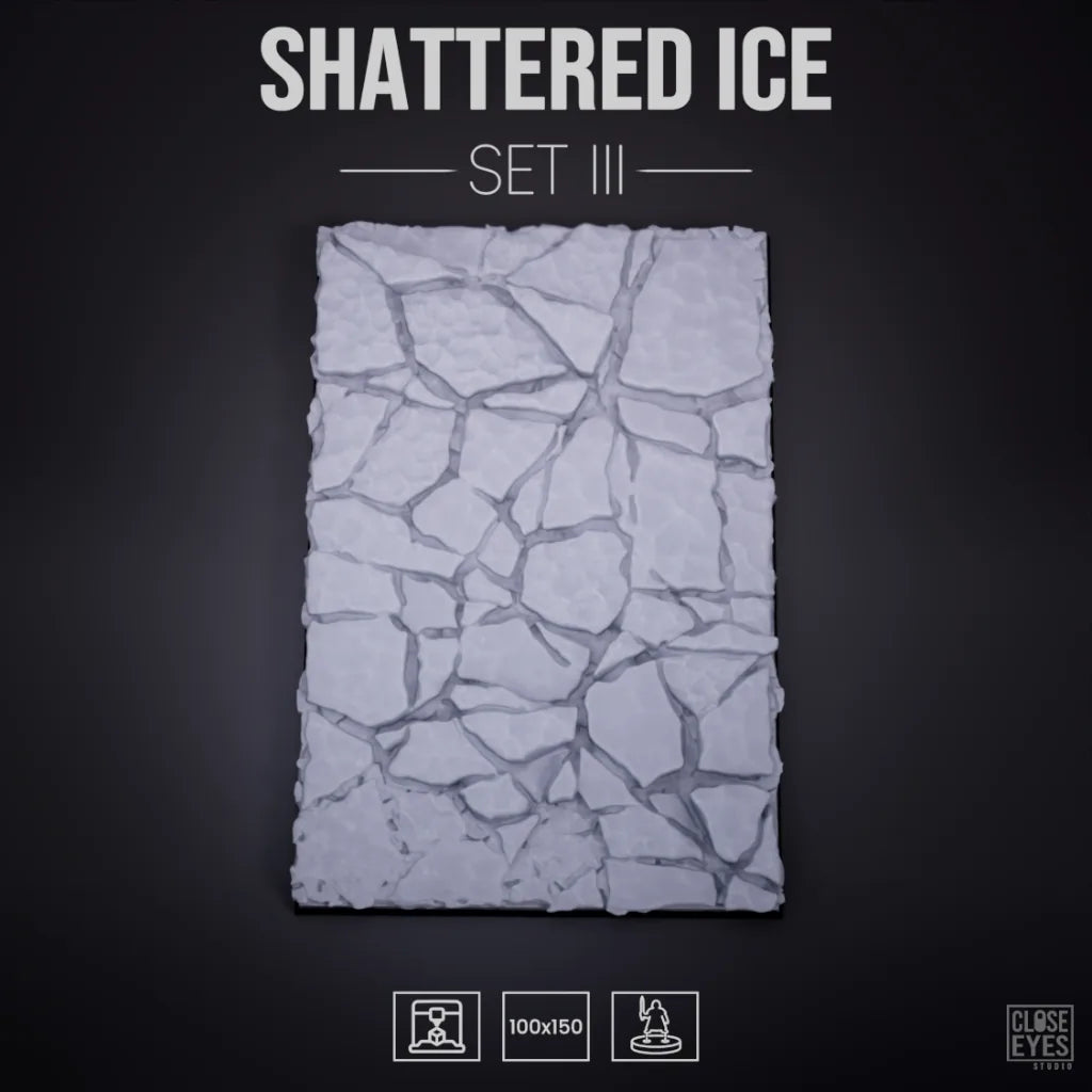 Snow and Ice Shattered Ice