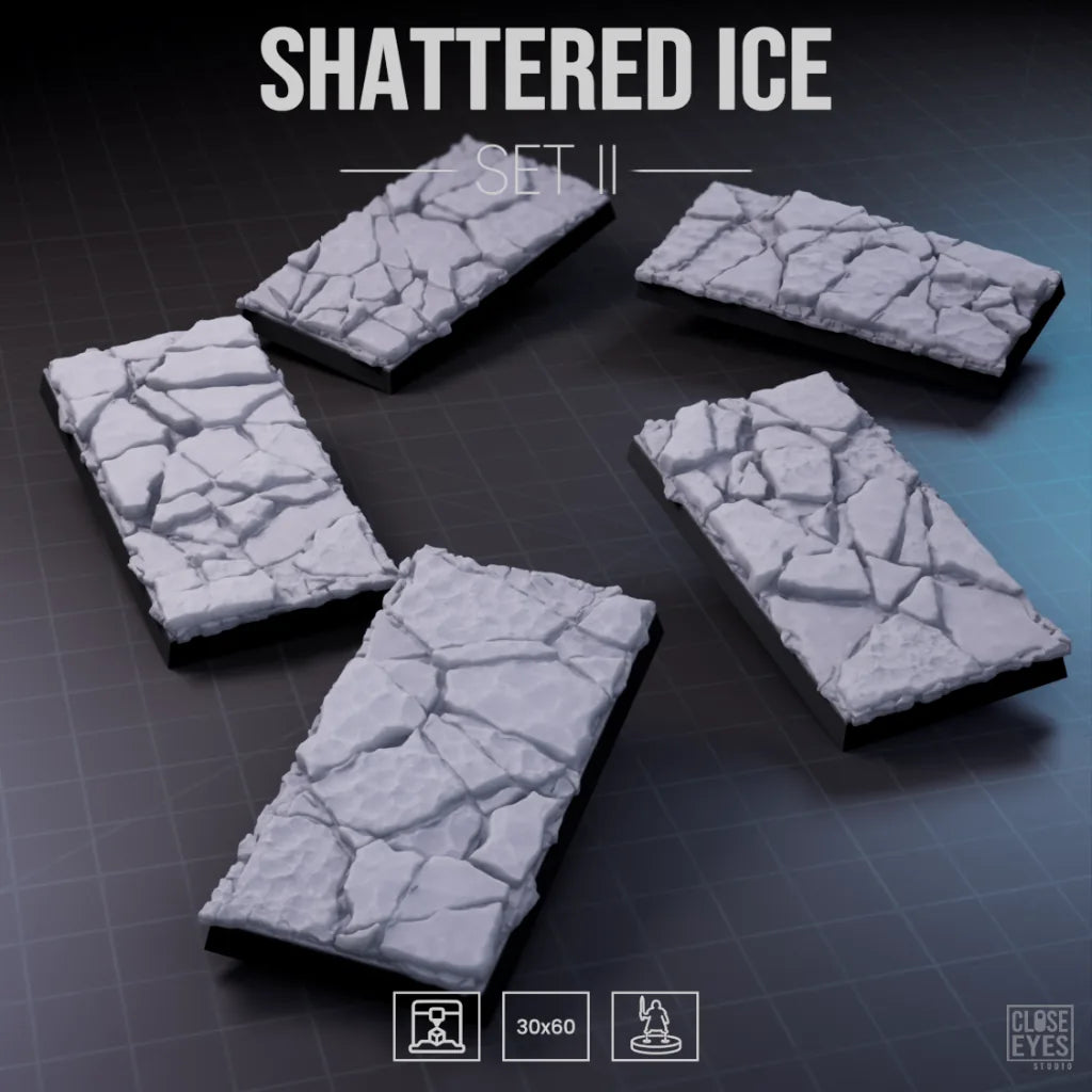 Snow and Ice Shattered Ice