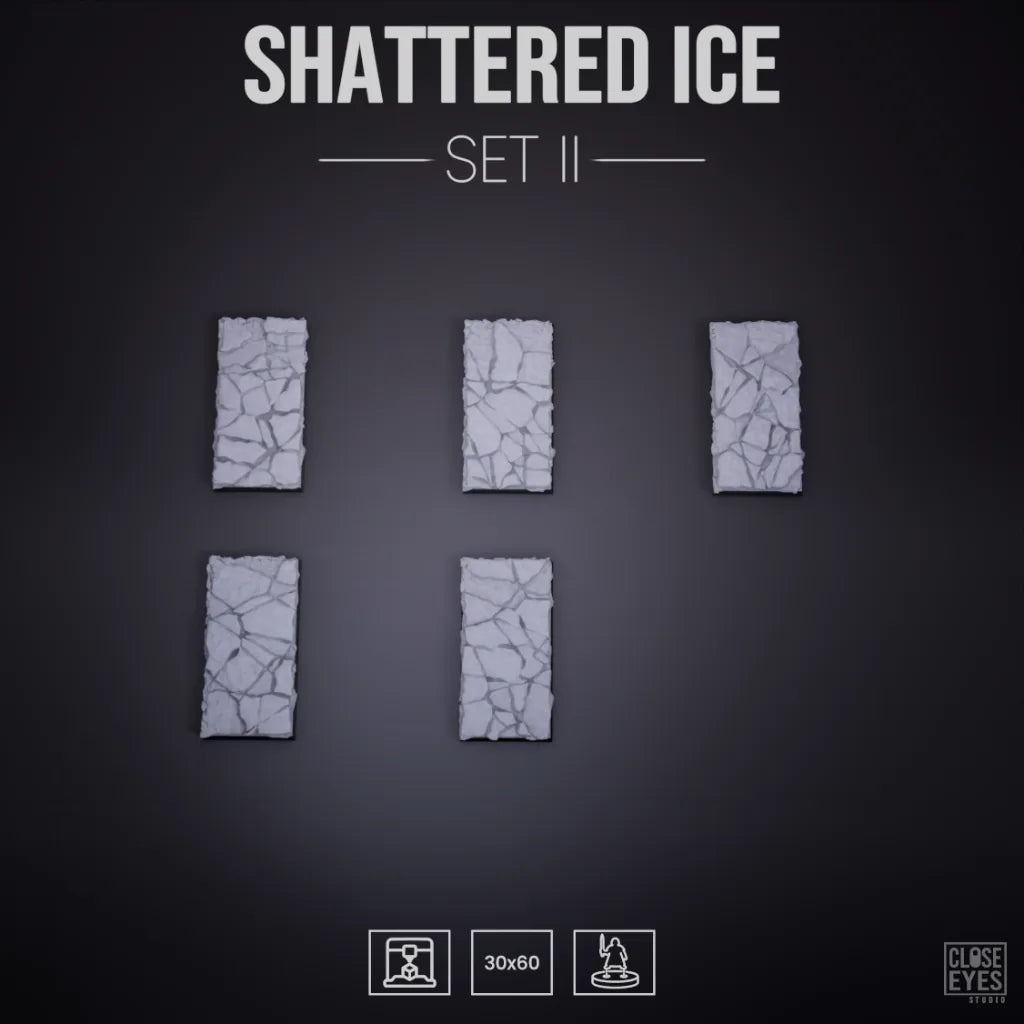 Snow and Ice Shattered Ice
