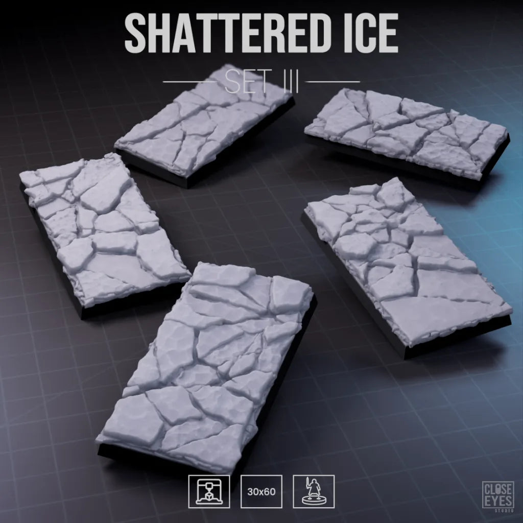Snow and Ice Shattered Ice