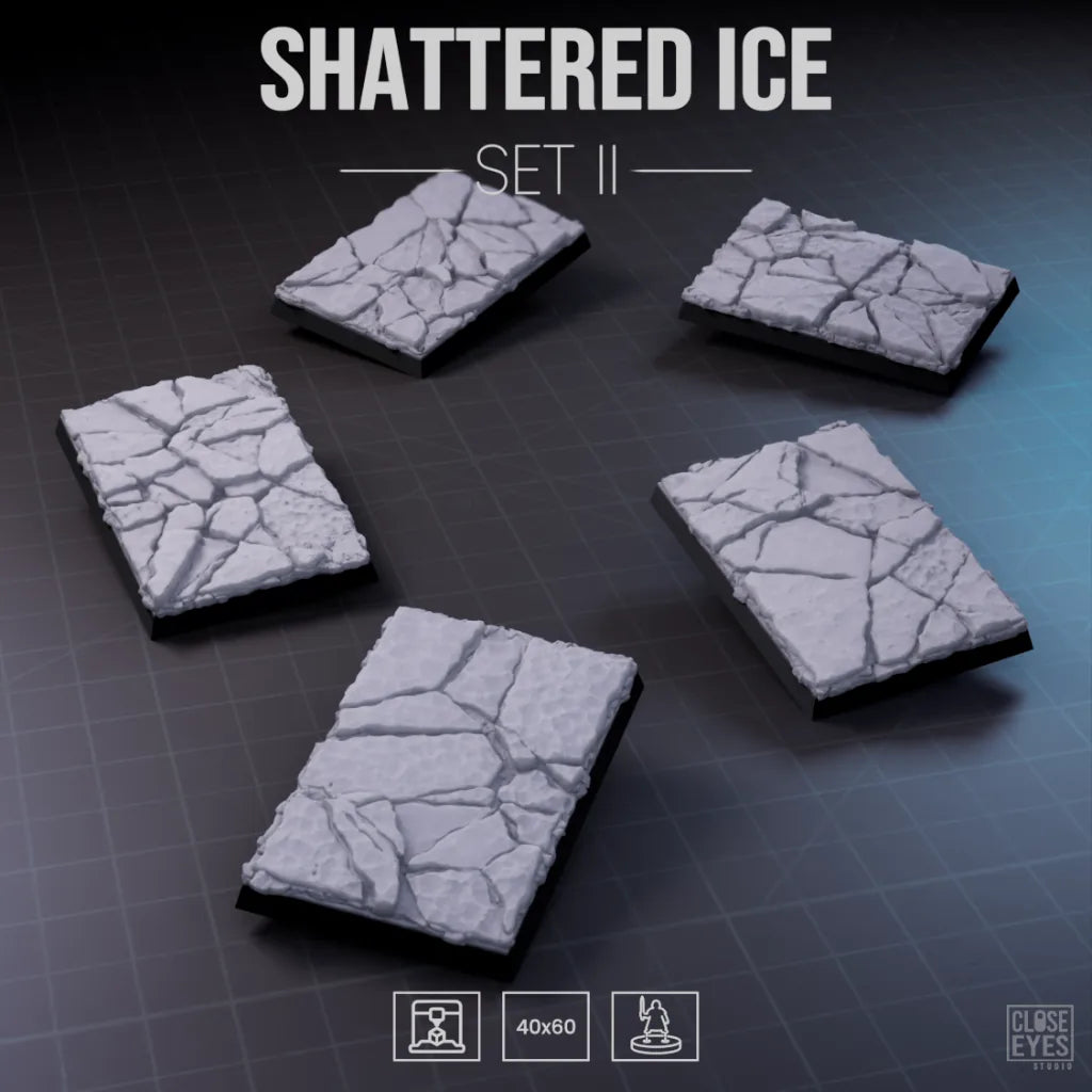 Snow and Ice Shattered Ice