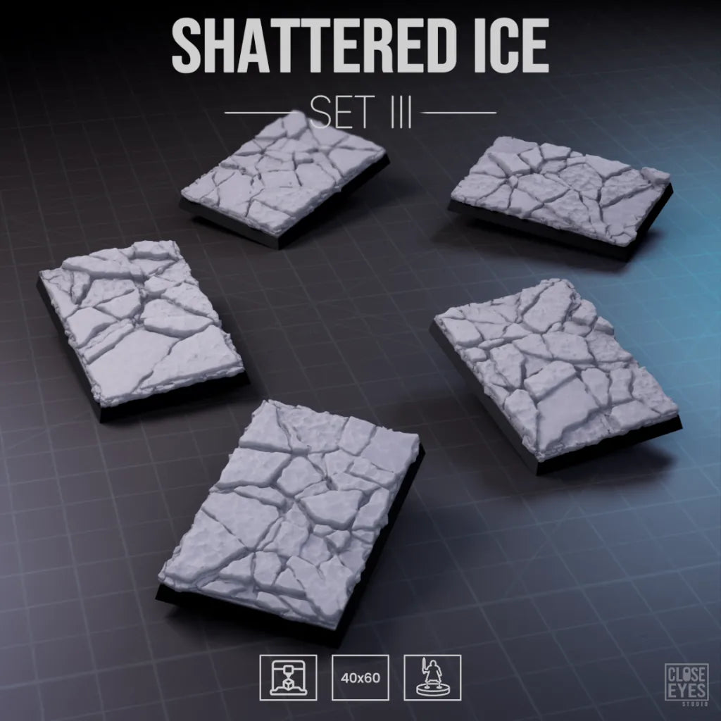 Snow and Ice Shattered Ice