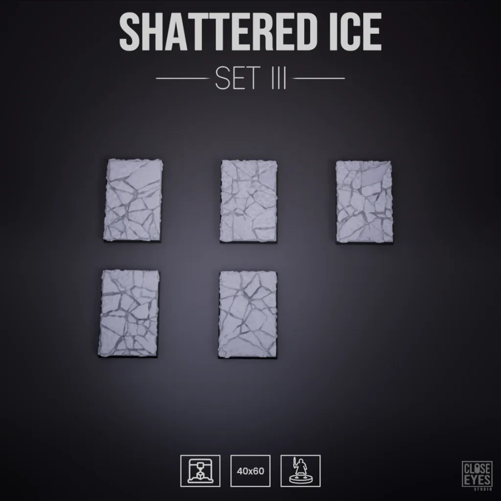 Snow and Ice Shattered Ice