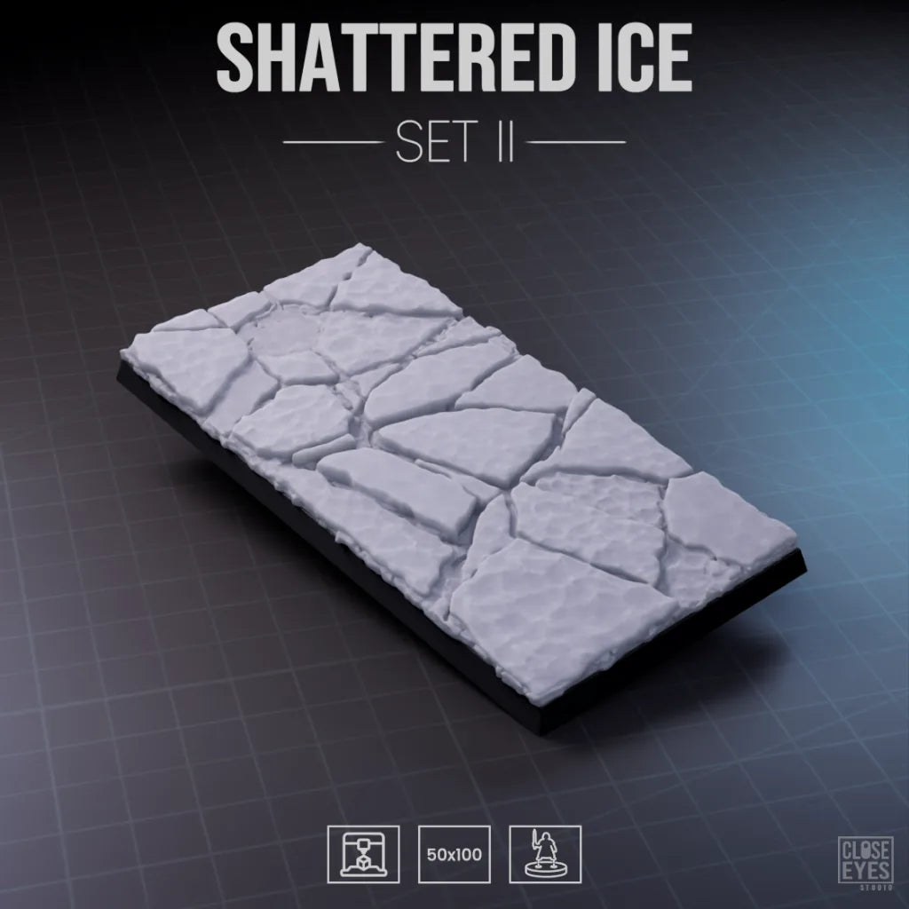 Snow and Ice Shattered Ice