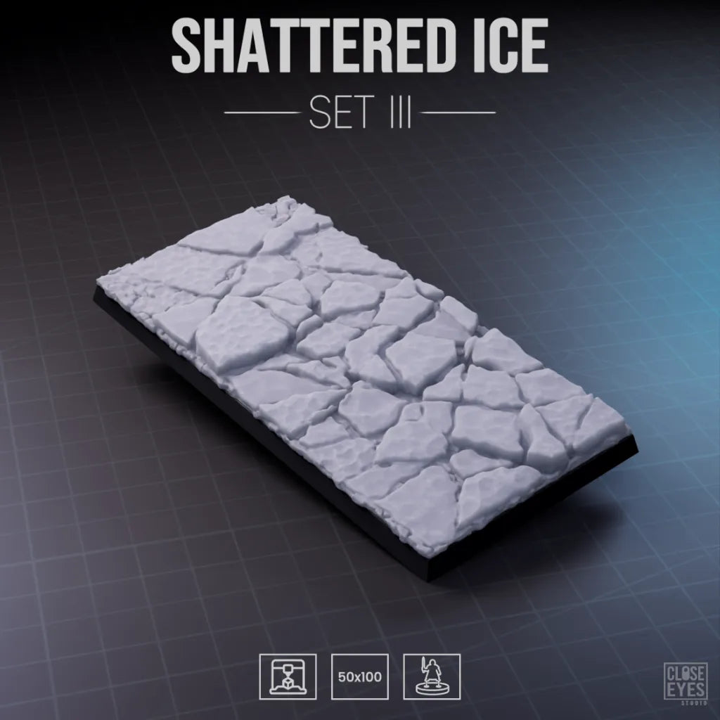 Snow and Ice Shattered Ice