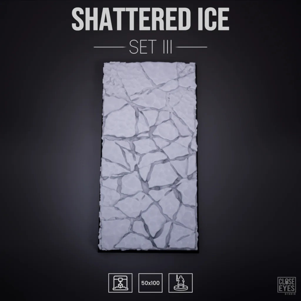 Snow and Ice Shattered Ice