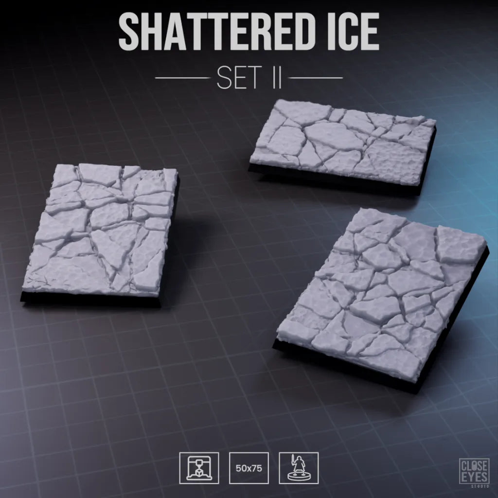 Snow and Ice Shattered Ice