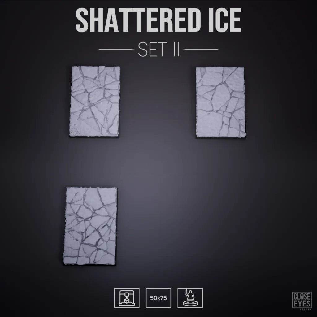 Snow and Ice Shattered Ice