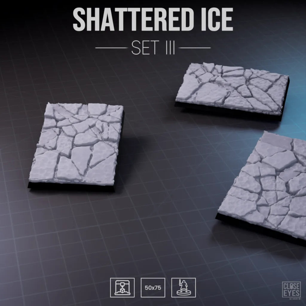 Snow and Ice Shattered Ice