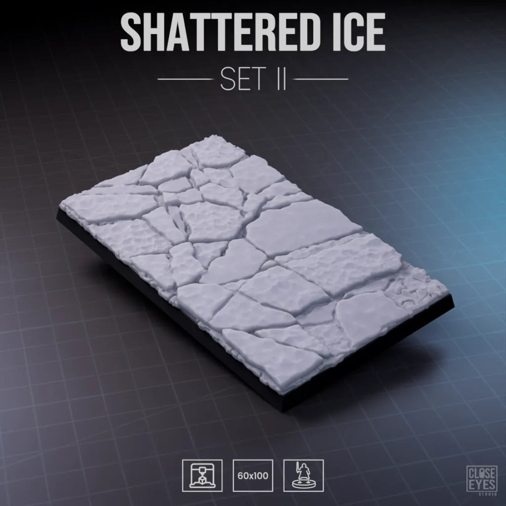 Snow and Ice Shattered Ice