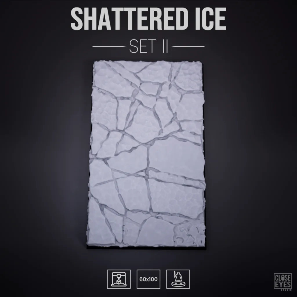 Snow and Ice Shattered Ice