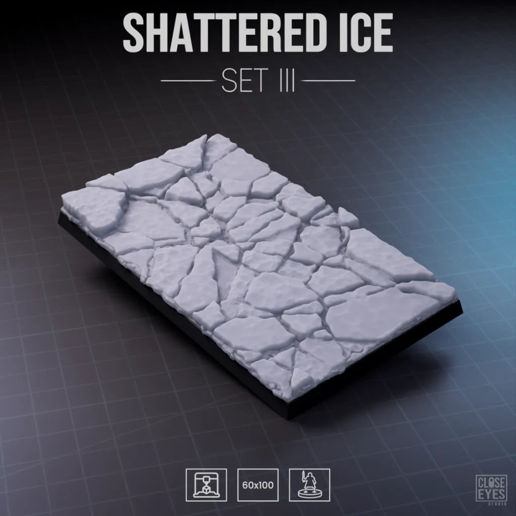 Snow and Ice Shattered Ice