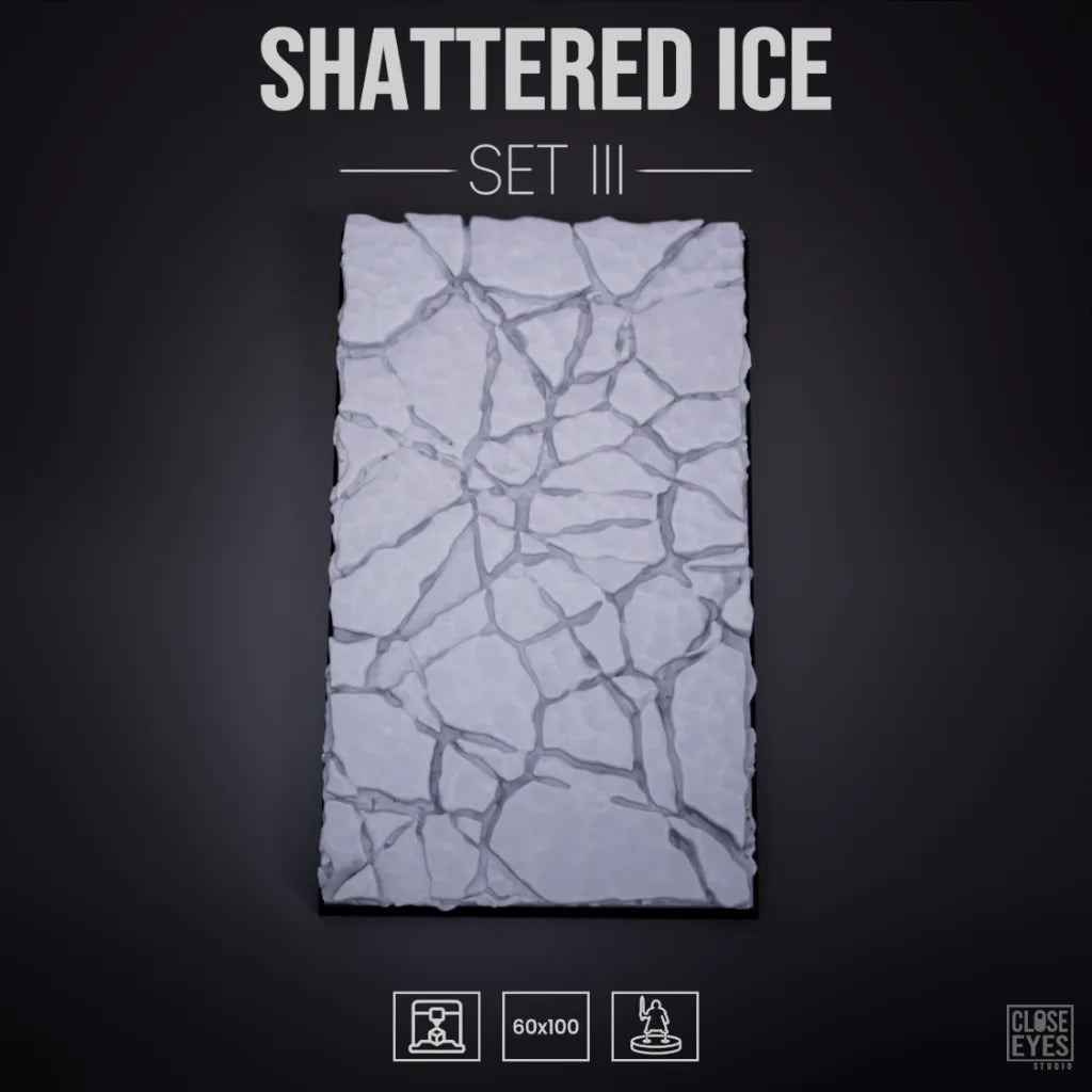 Snow and Ice Shattered Ice