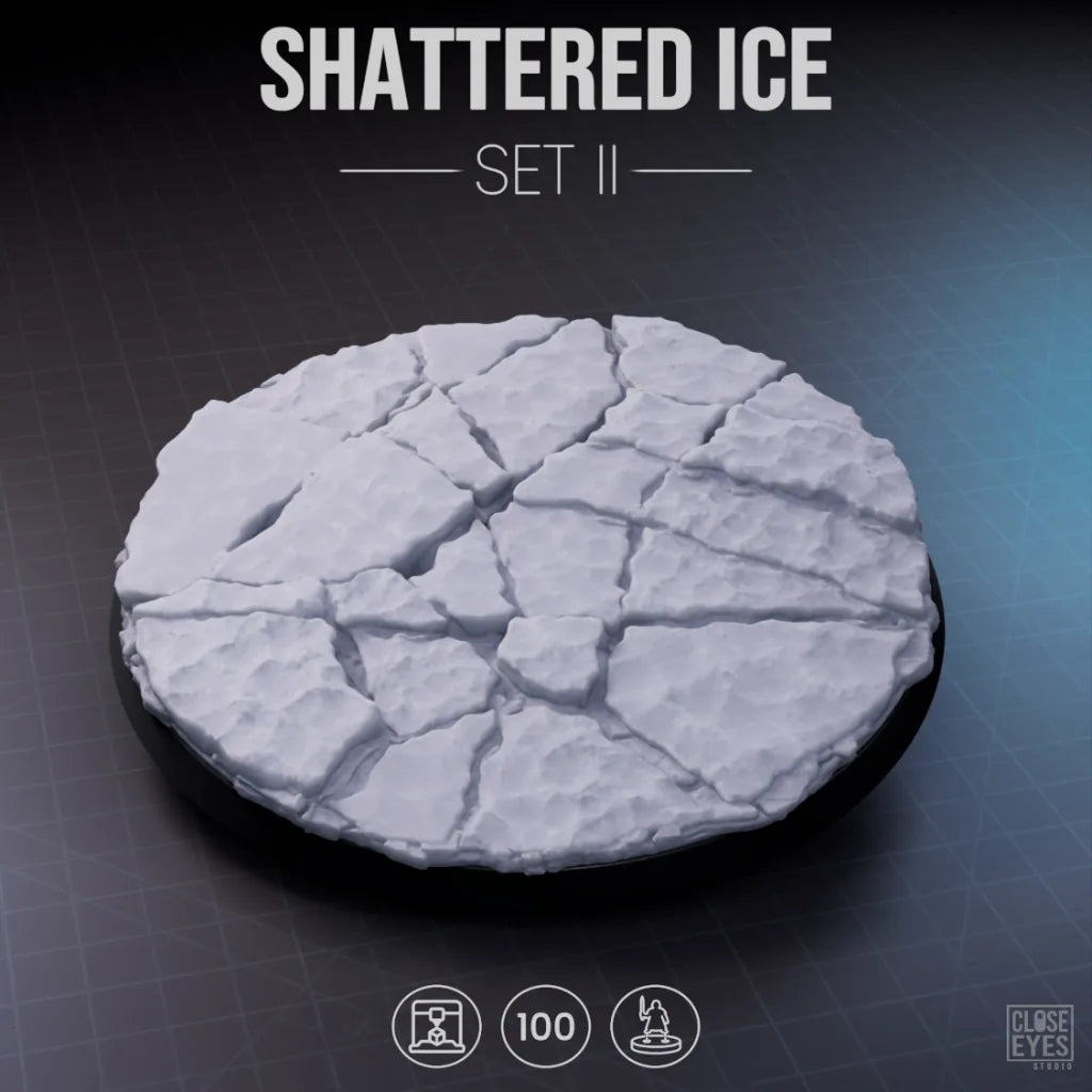 Snow and Ice Shattered Ice