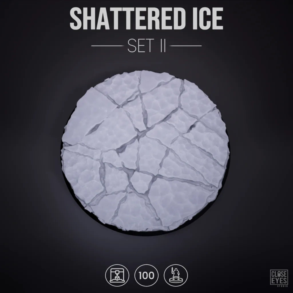 Snow and Ice Shattered Ice