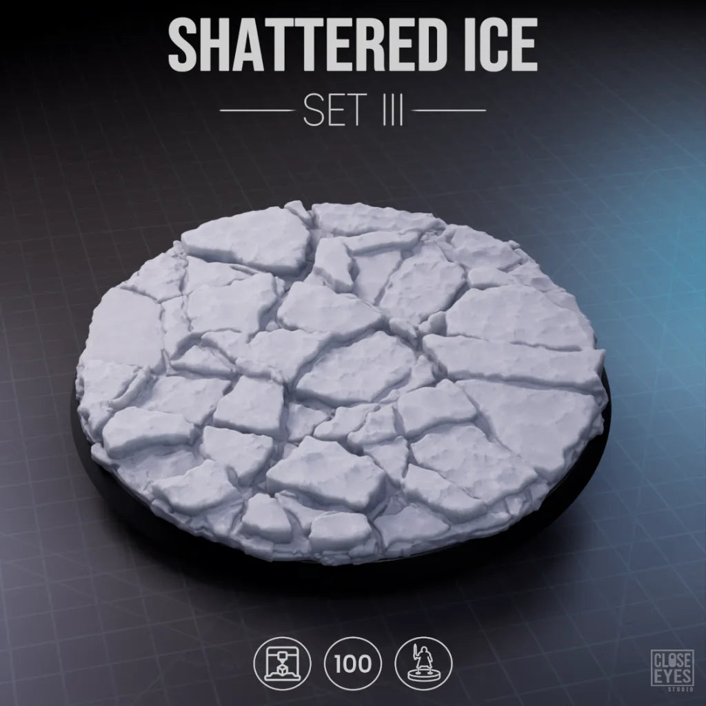 Snow and Ice Shattered Ice