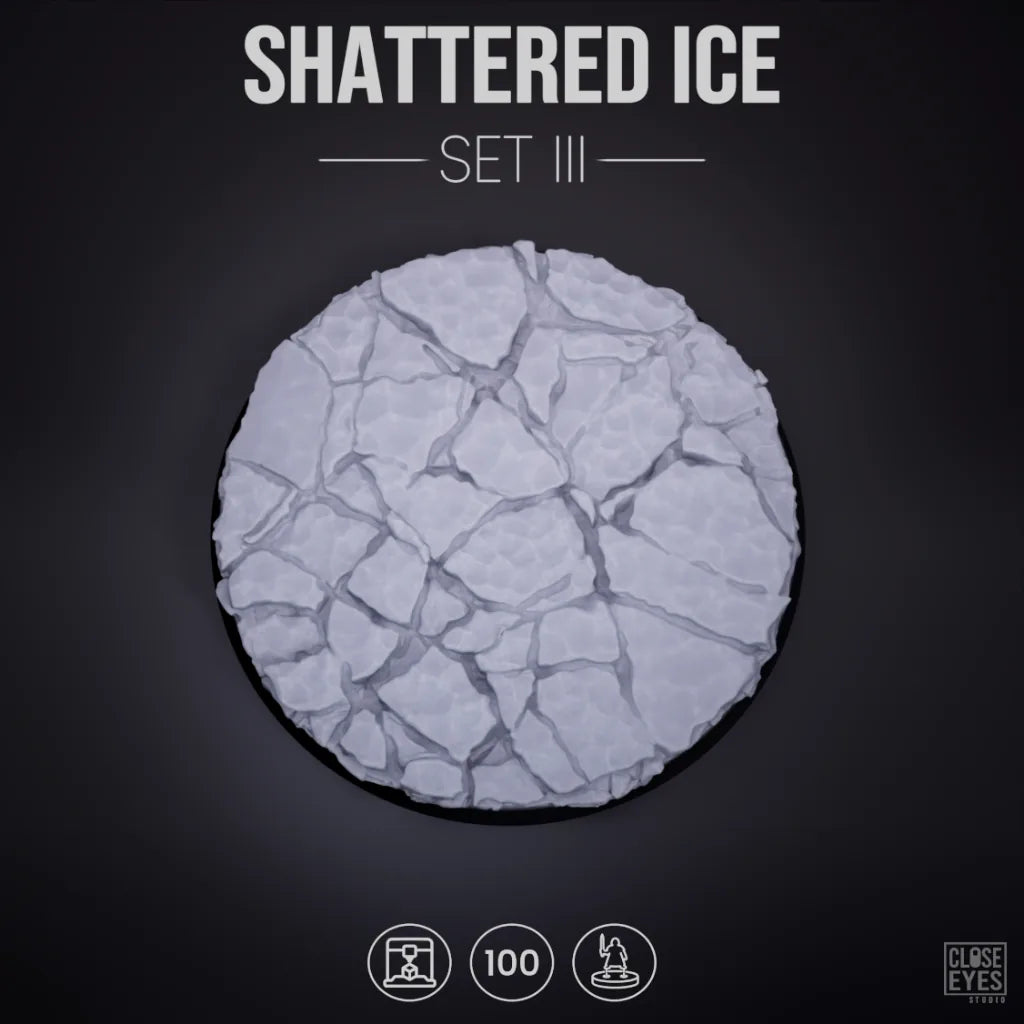 Snow and Ice Shattered Ice