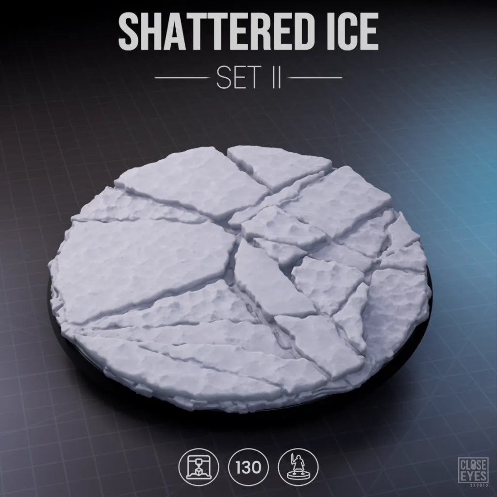 Snow and Ice Shattered Ice