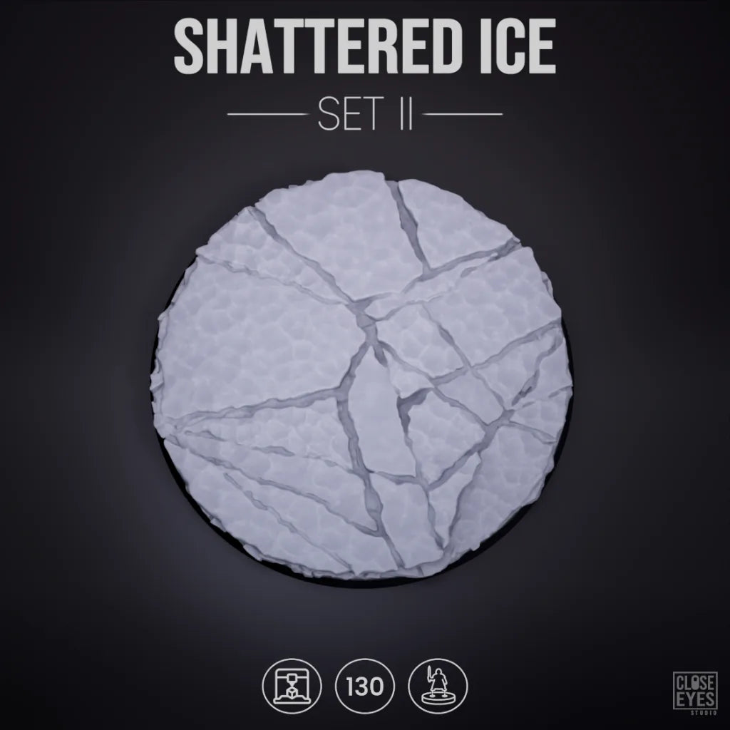 Snow and Ice Shattered Ice