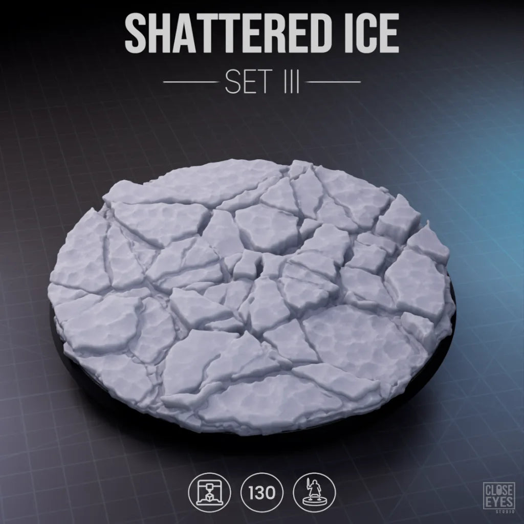 Snow and Ice Shattered Ice