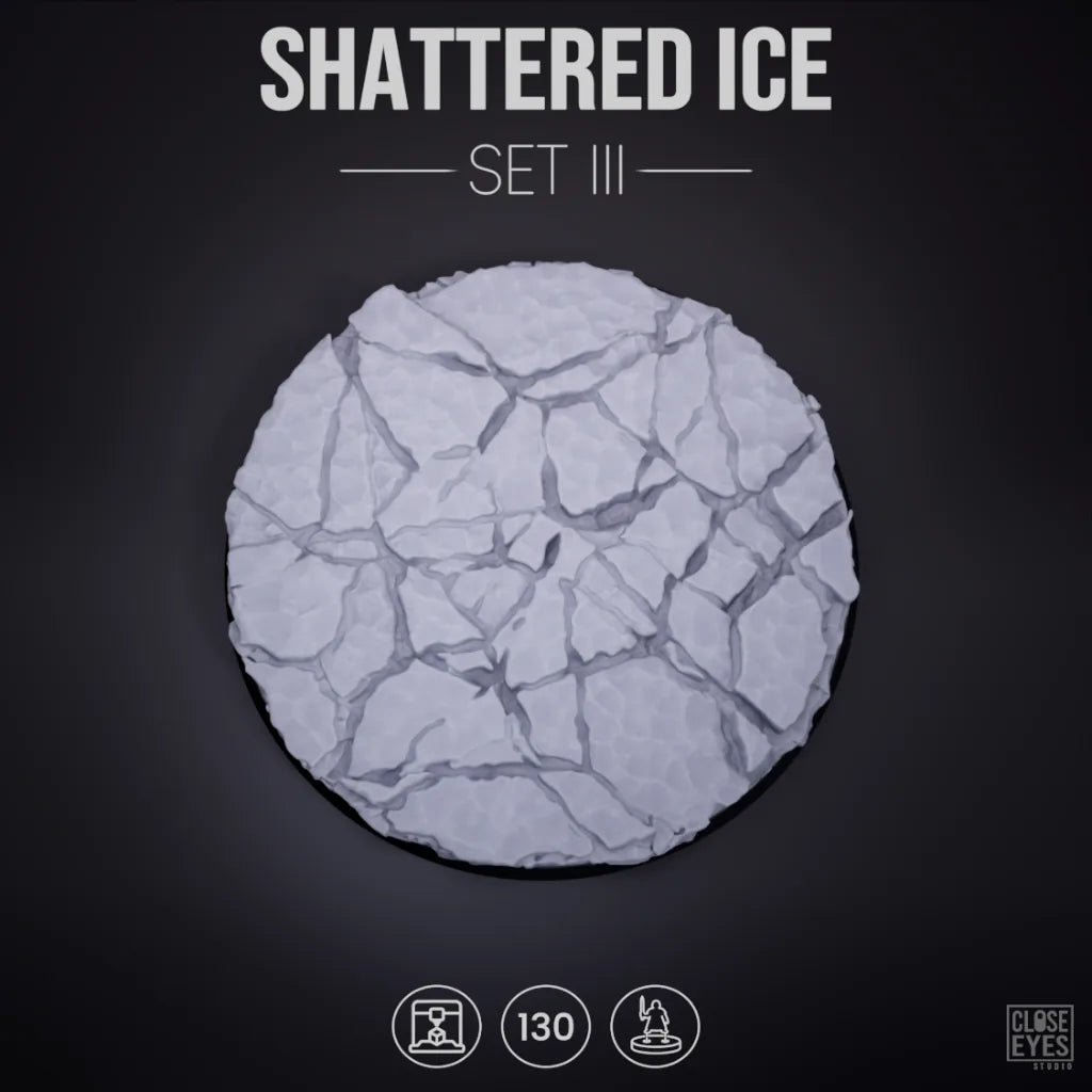 Snow and Ice Shattered Ice