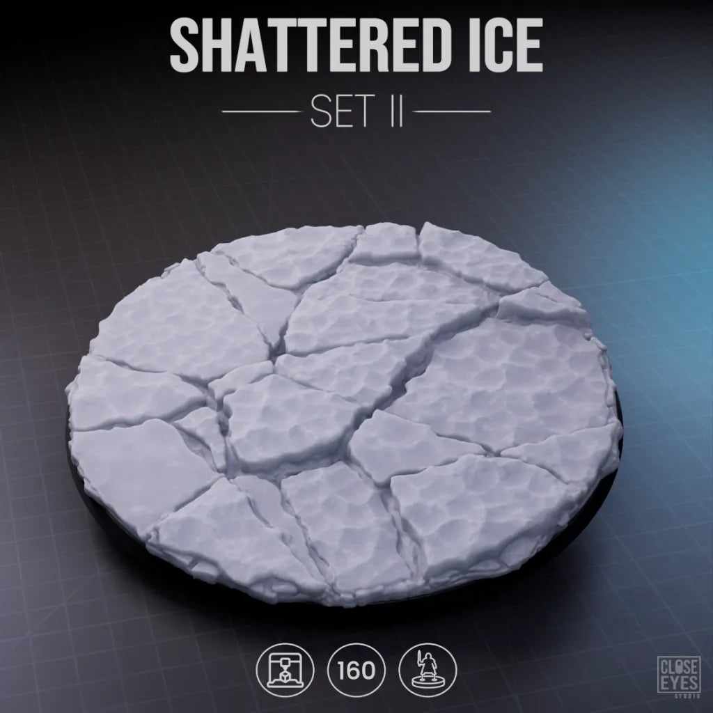 Snow and Ice Shattered Ice