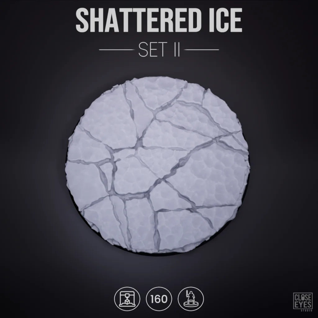 Snow and Ice Shattered Ice