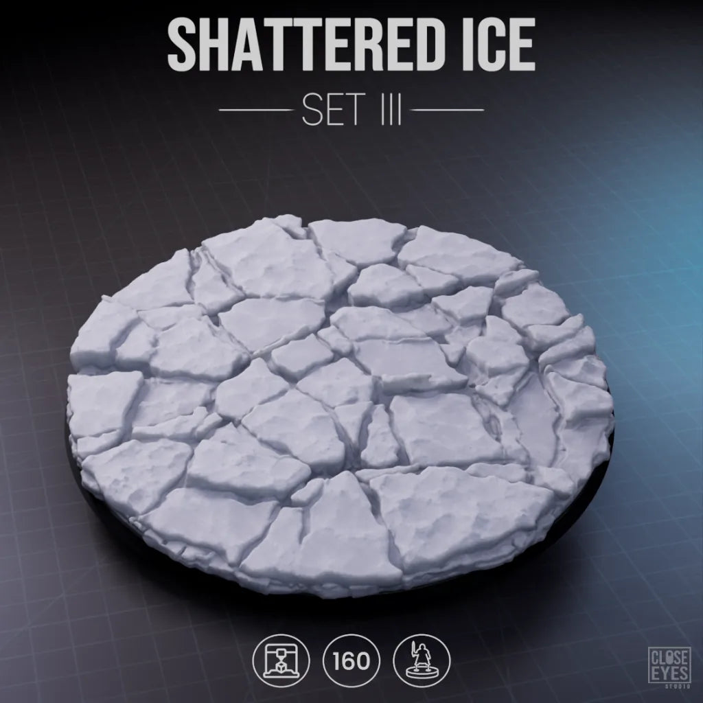 Snow and Ice Shattered Ice