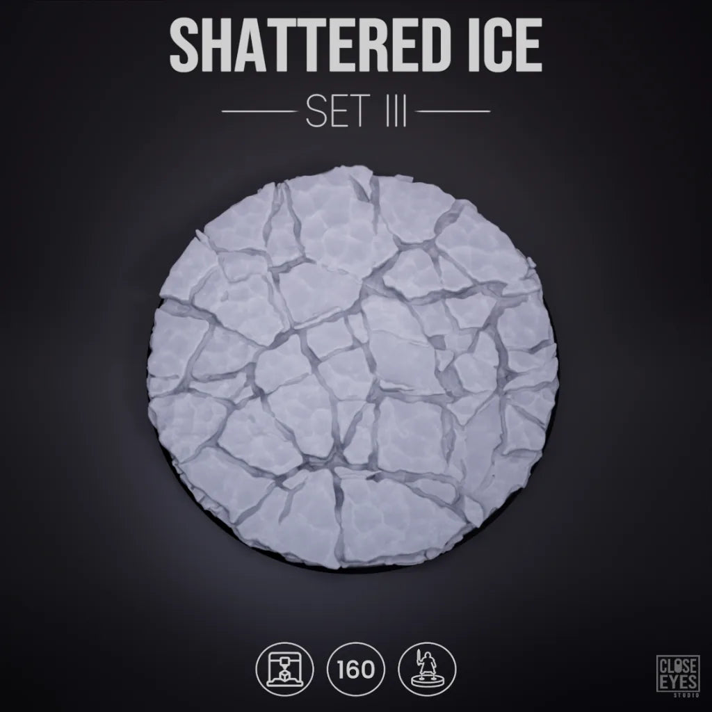 Snow and Ice Shattered Ice
