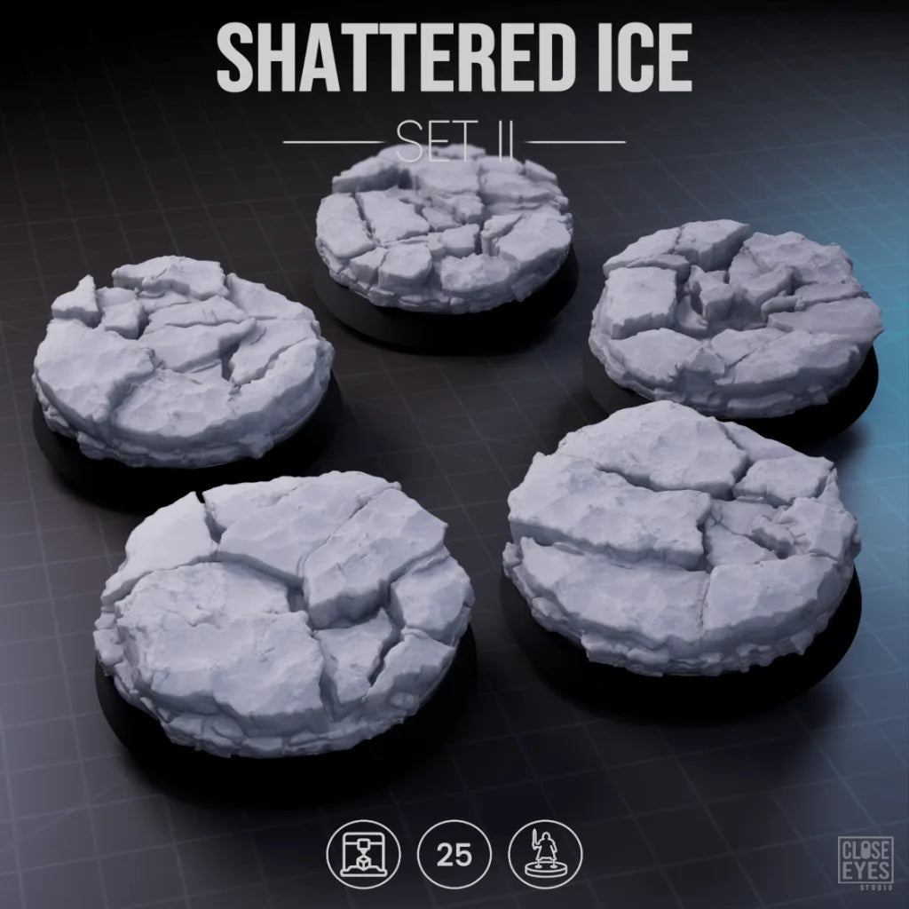 Snow and Ice Shattered Ice