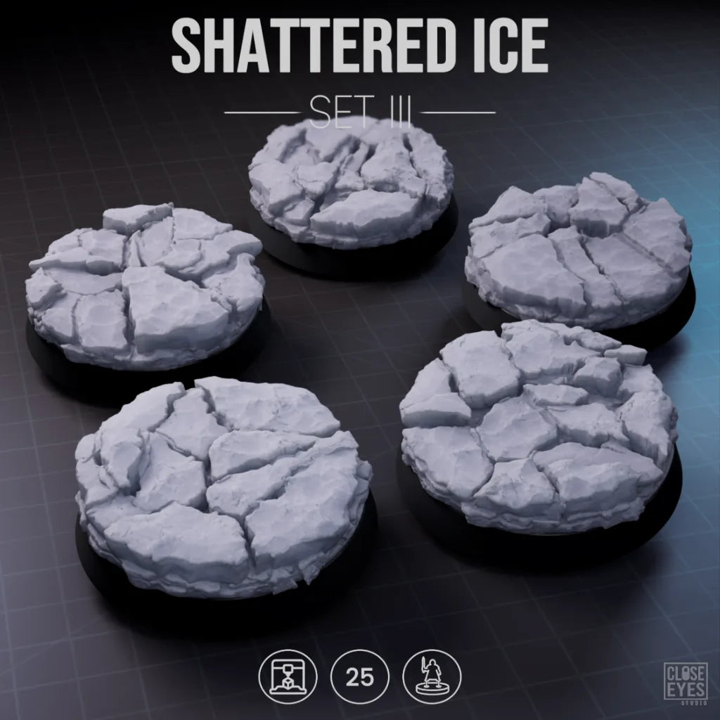 Snow and Ice Shattered Ice