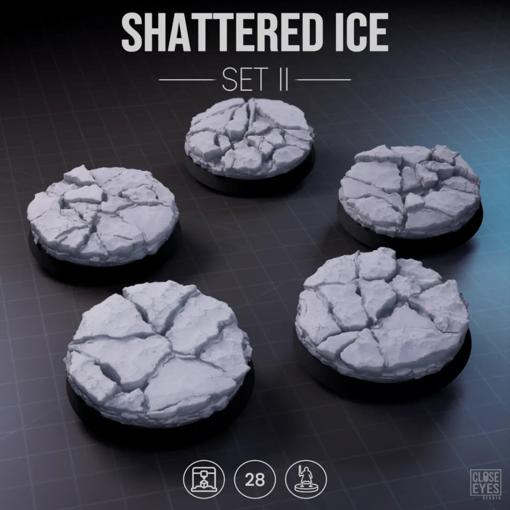 Snow and Ice Shattered Ice