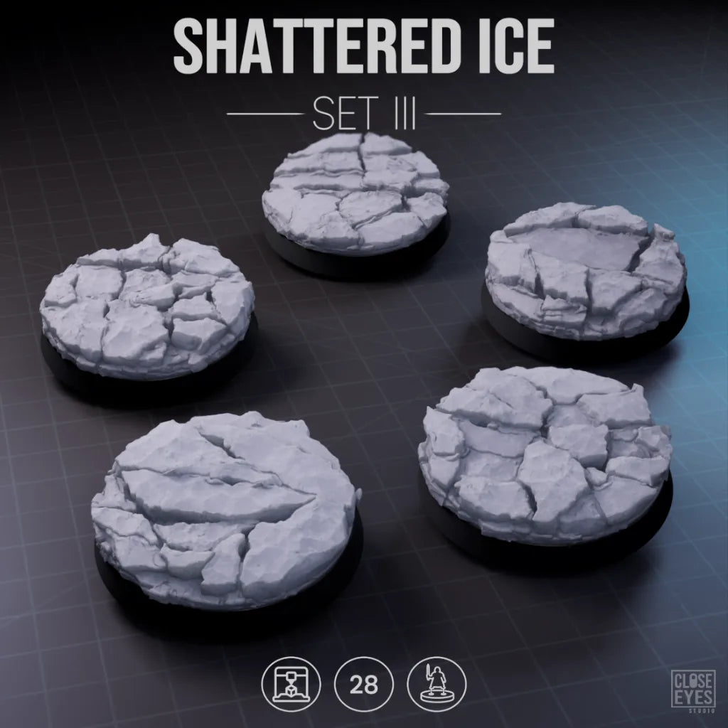 Snow and Ice Shattered Ice