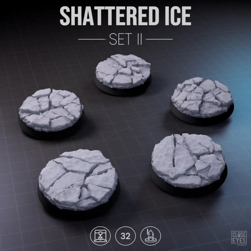 Snow and Ice Shattered Ice