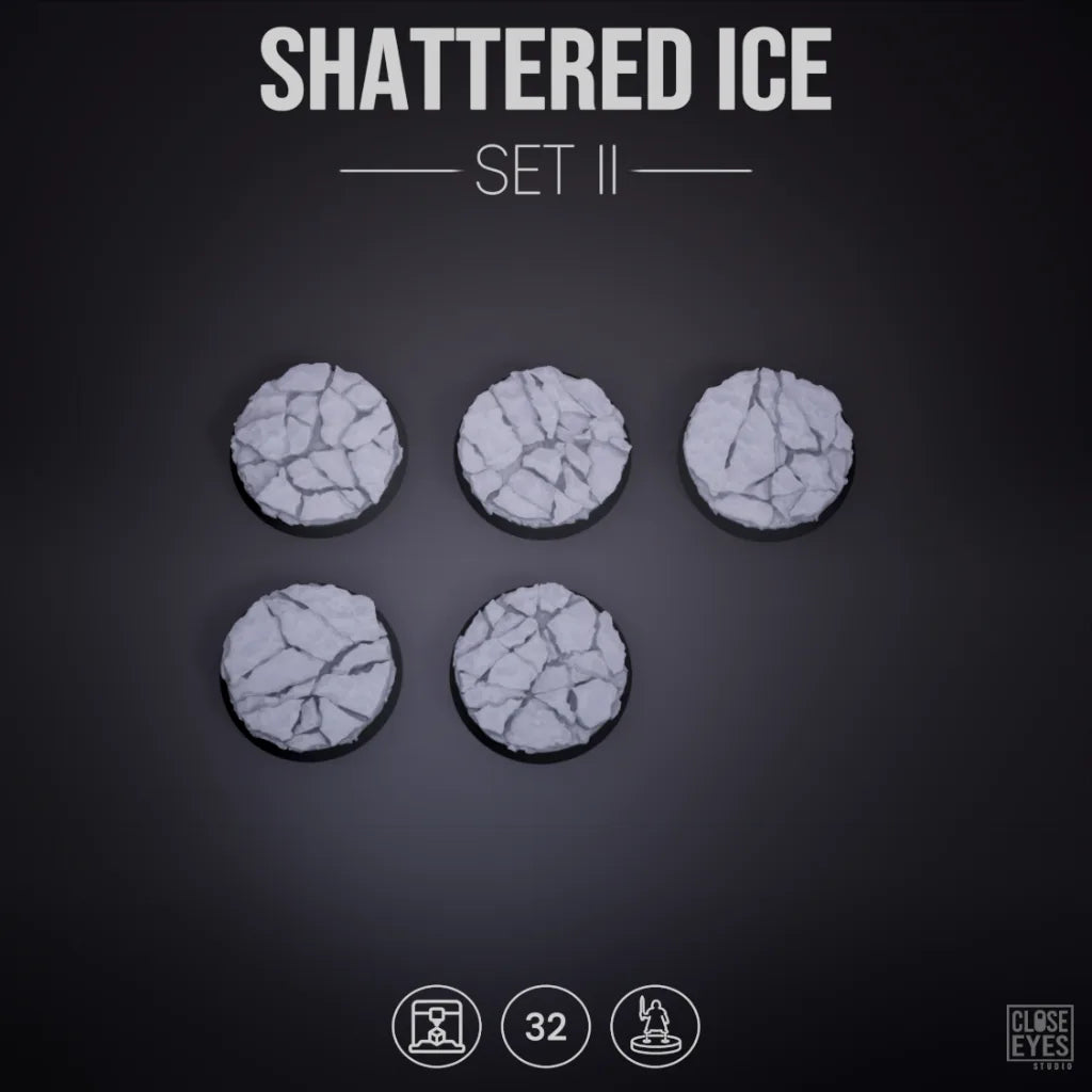 Snow and Ice Shattered Ice