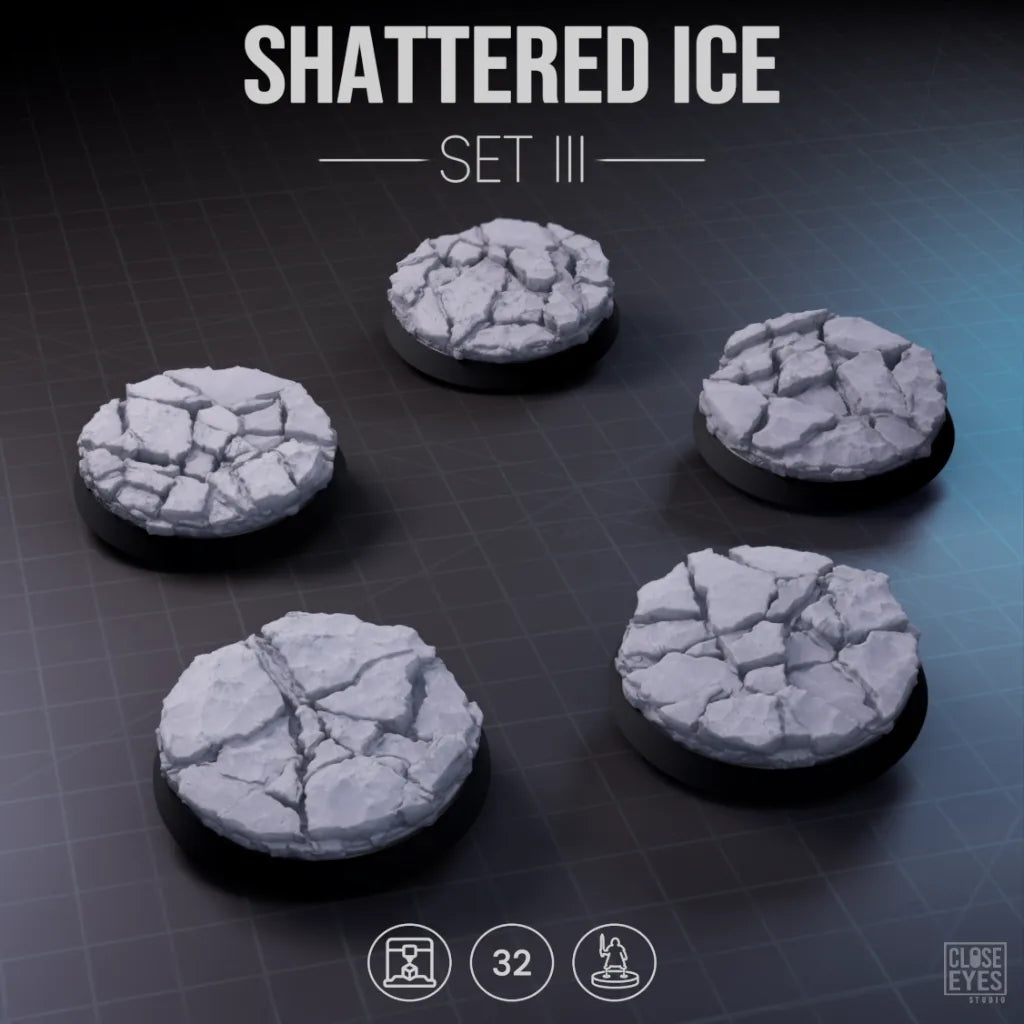 Snow and Ice Shattered Ice