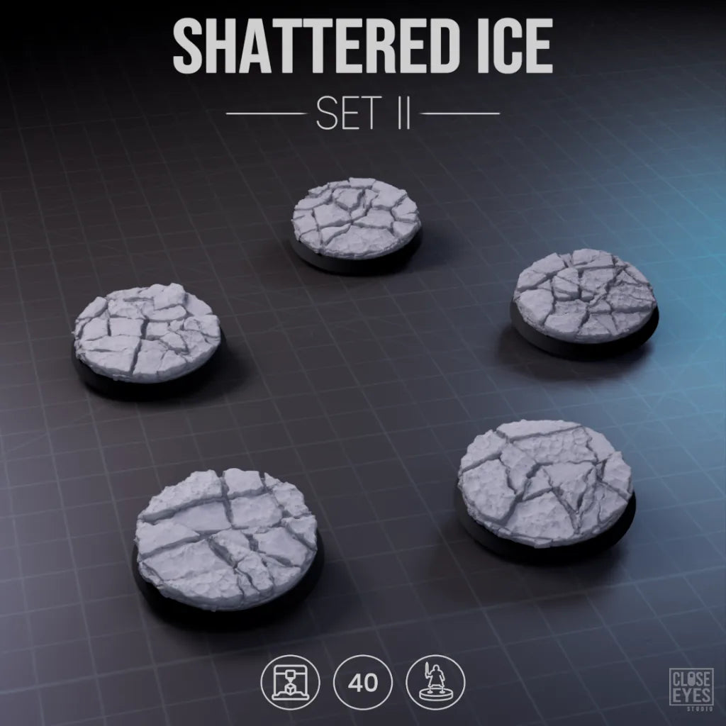 Snow and Ice Shattered Ice