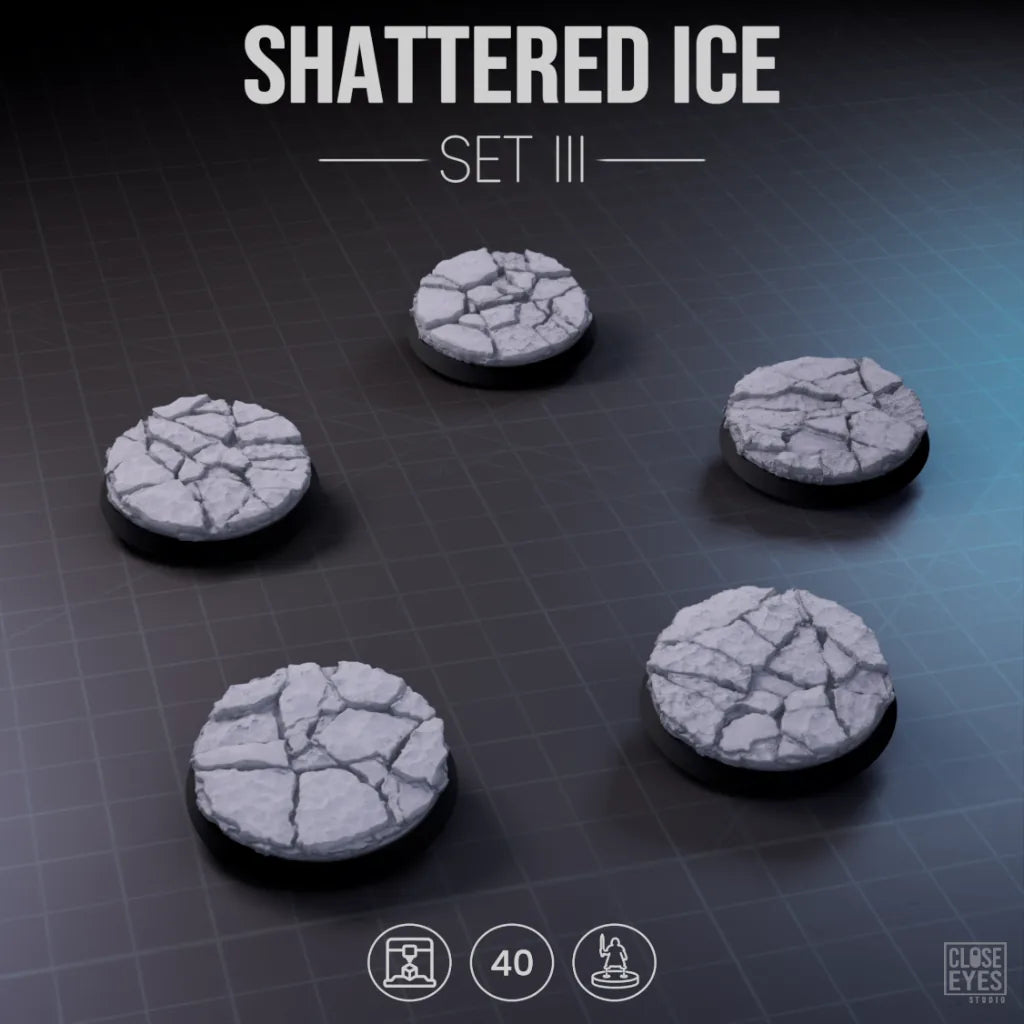 Snow and Ice Shattered Ice