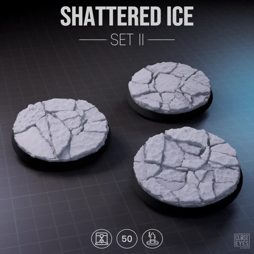 Snow and Ice Shattered Ice