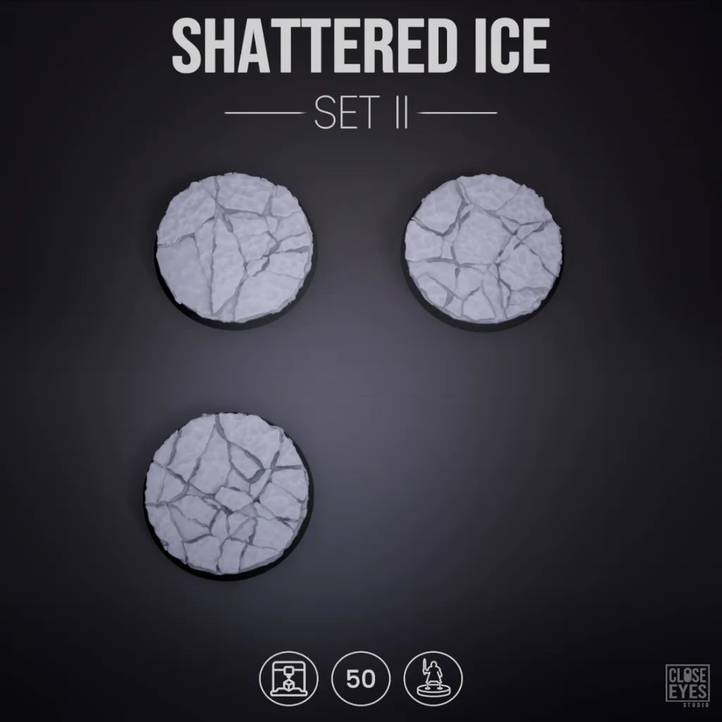 Snow and Ice Shattered Ice