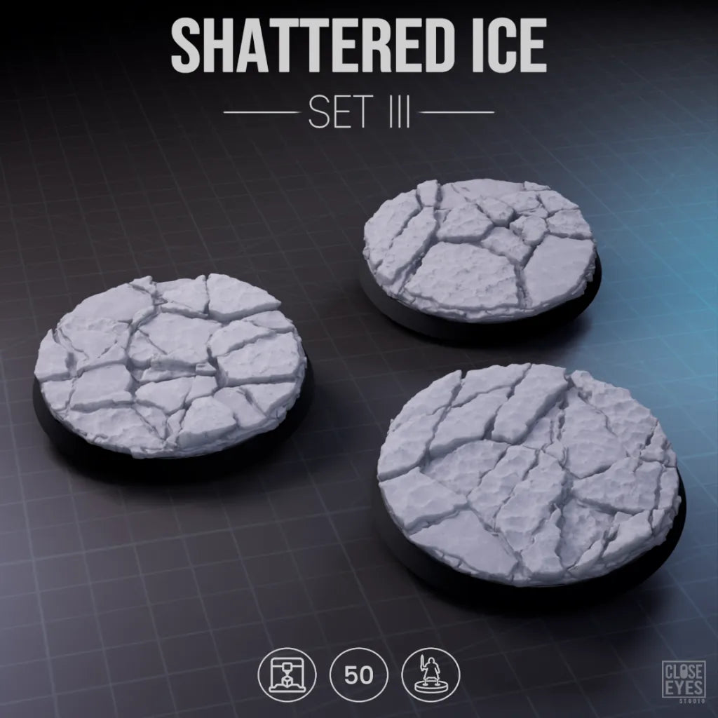 Snow and Ice Shattered Ice