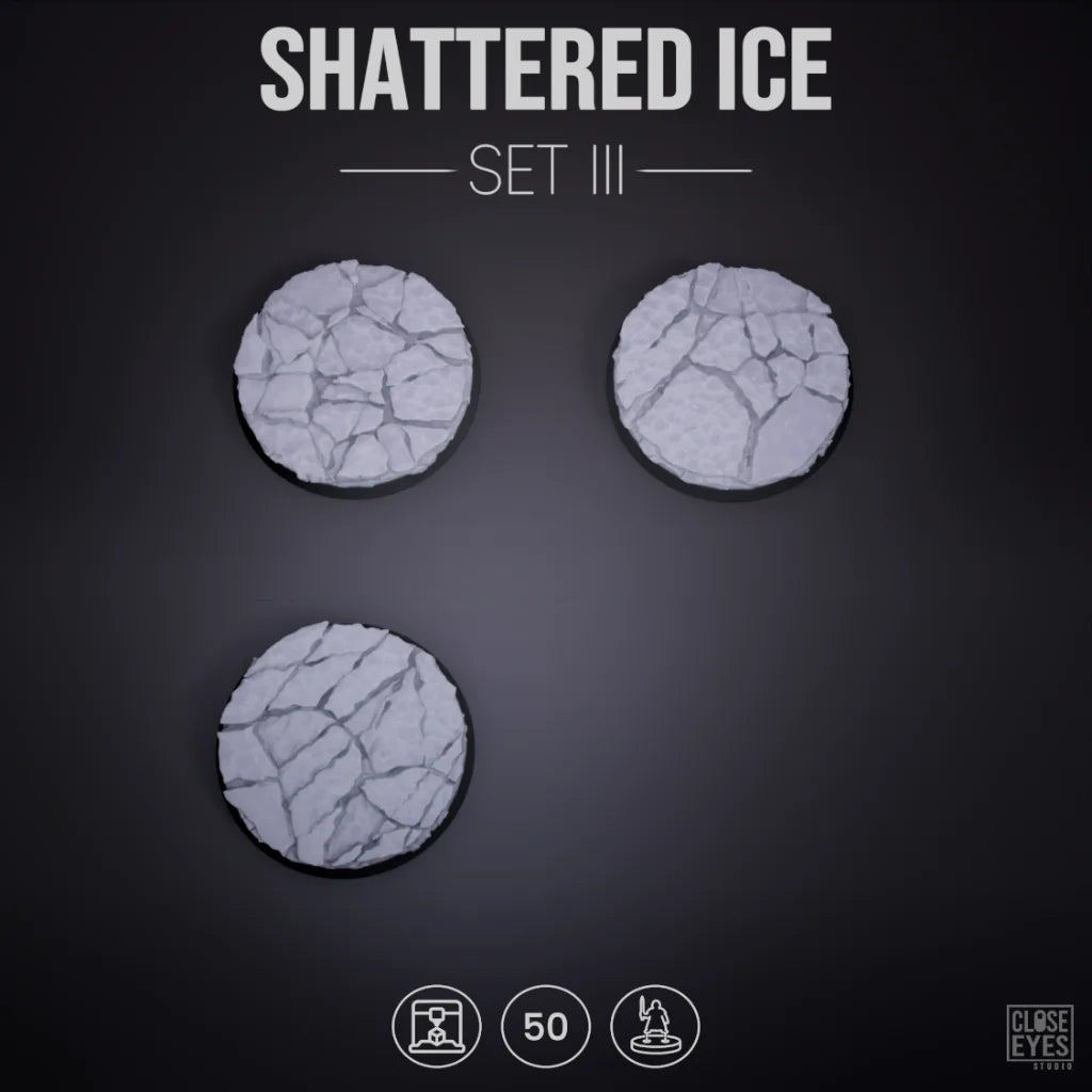 Snow and Ice Shattered Ice