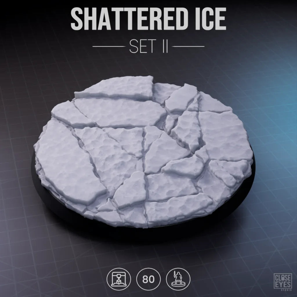 Snow and Ice Shattered Ice