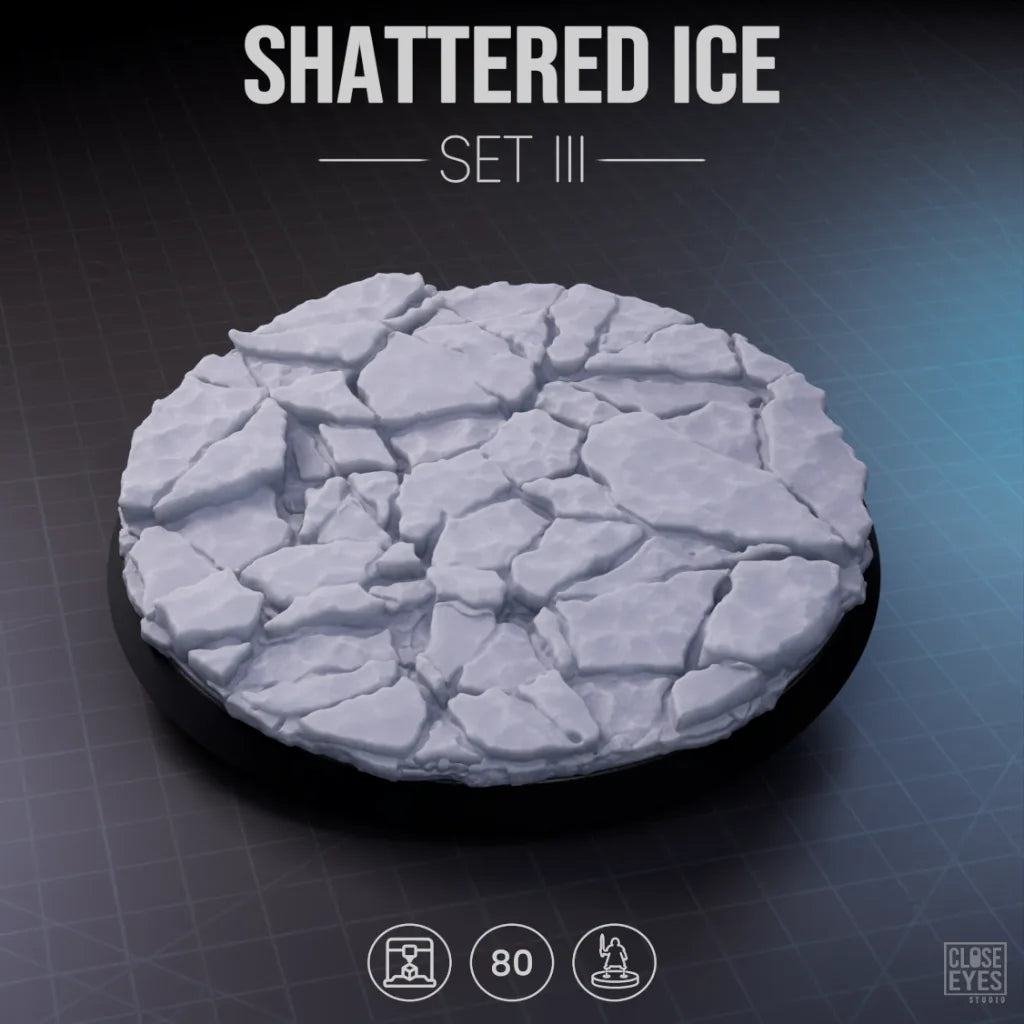 Snow and Ice Shattered Ice